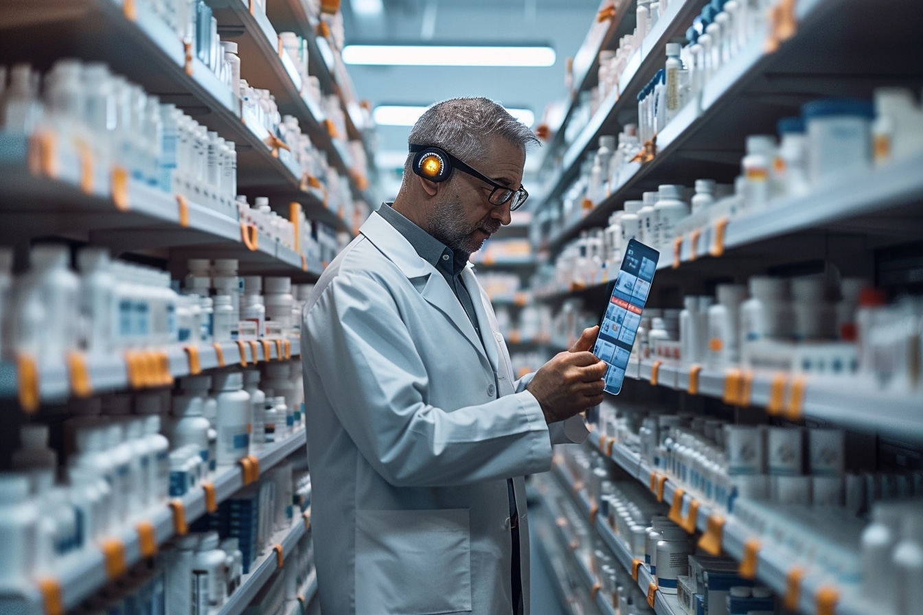 Comment la réalité augmentée pourrait-elle aider à optimiser la gestion des stocks en pharmacie ?