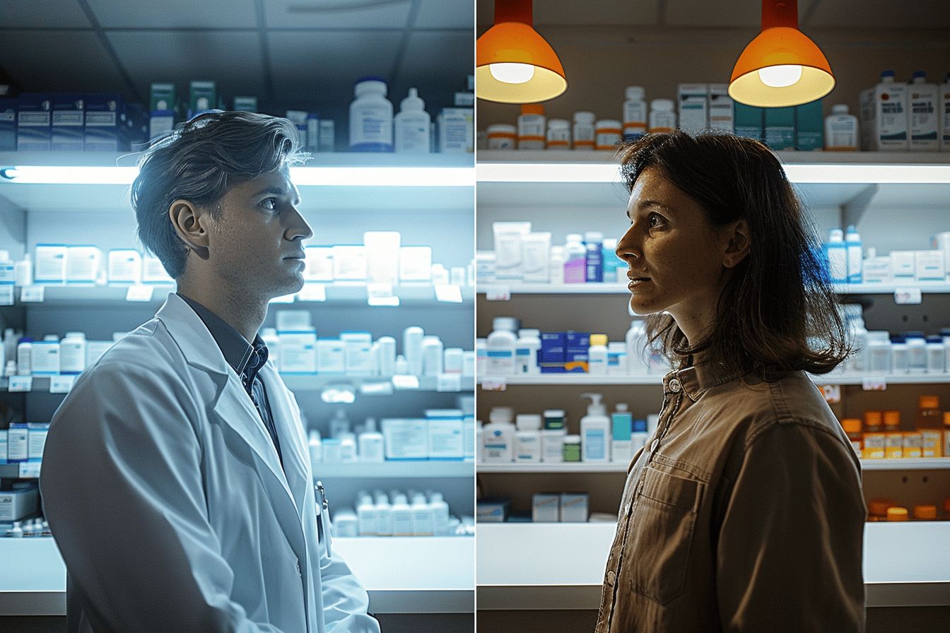 Différence entre garde de nuit et garde de jour pour une pharmacie