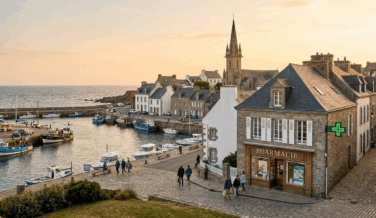 Illustration d'une pharmacie à vendre dans le Finistère