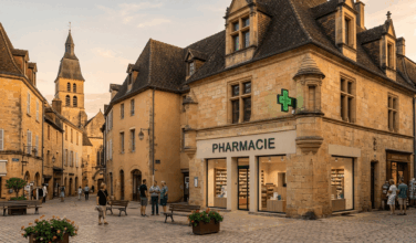 Illustration annonce de pharmacie à vendre en Dordogne