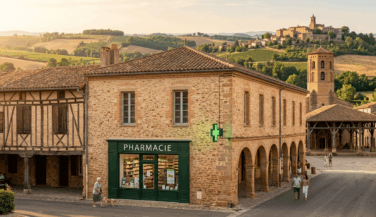 Illustration annonce de pharmacie à vendre dans le Tarn