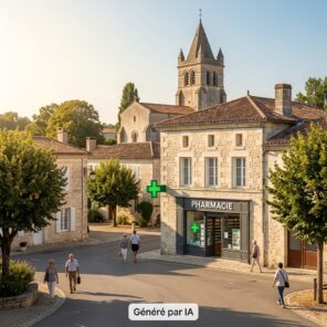 illustration annonce de pharmacie à vendre en Charente Maritime