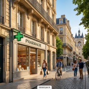 illustration annonce de pharmacie à vendre en Gironde