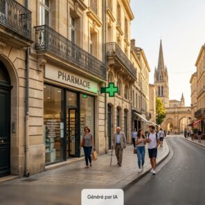 illustration annonce de pharmacie à vendre en Gironde