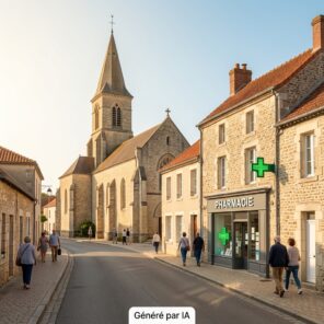 illustration annonce de pharmacie à vendre en Vendée