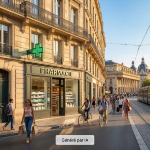 illustration annonce de pharmacie à vendre en Gironde