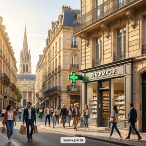 illustration annonce de pharmacie à vendre en Gironde