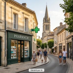 illustration annonce de pharmacie à vendre en Gironde